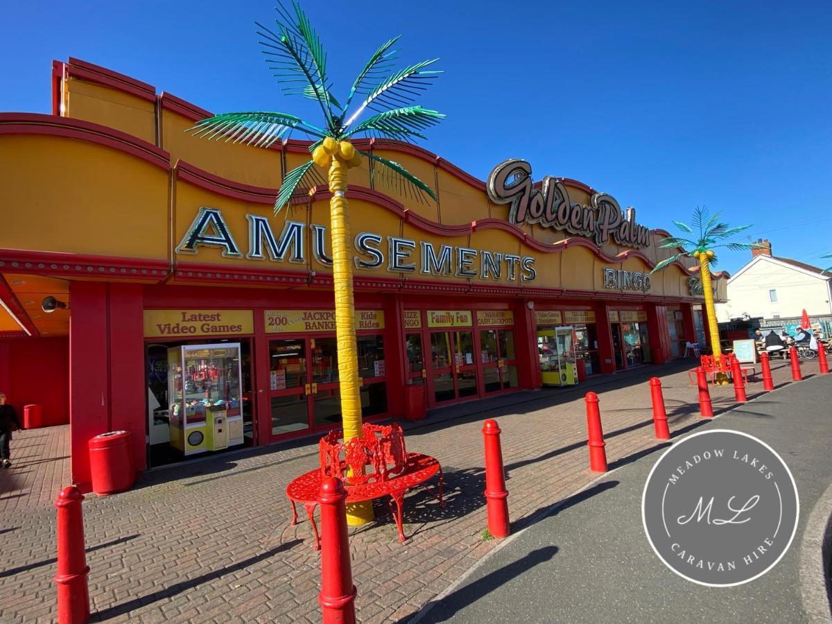 Palm Grove 182 - Pet Friendly, Wifi, Close To Beach And Clubhouse - Golden Palm Resort - Meadow Lakes Caravan & Lodge Hire Skegness Luaran gambar